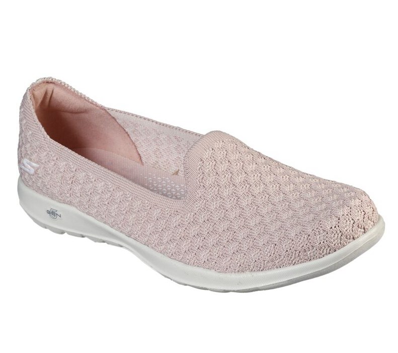 Skechers Gowalk Lite - Lulu - Womens Flats Shoes Light Pink [AU-FM8654]